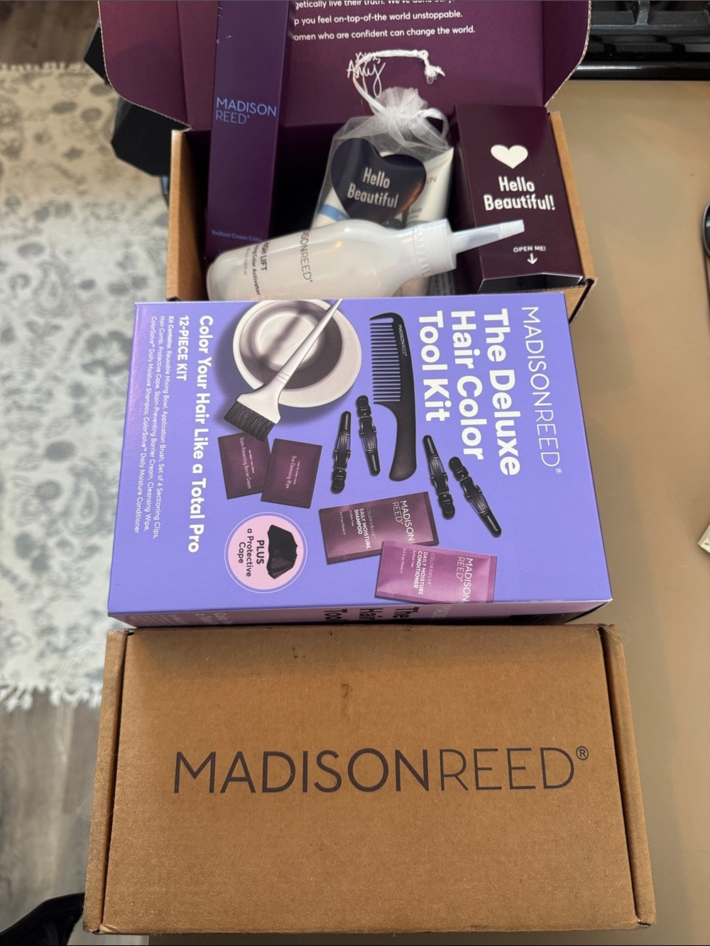 Madison Reed The Deluxe Hair Color Tool Kit — Purple